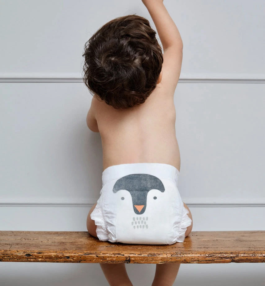 Sustainable penguin diapers